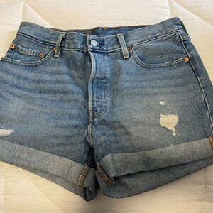 Levi's Button Fly Denim shorts